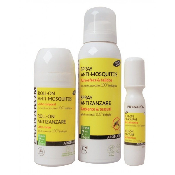 AROMAPIC ANTIMOSQUITOS SPRAY ATMOSFERICO Y TEJIDOS BIO 100 CC PRANAROM