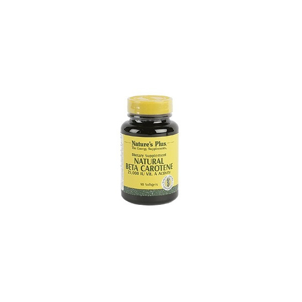 BETA CAROTENO 15MG 90 CAP NATURE'S PLUS