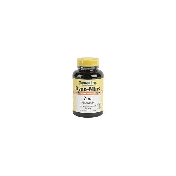 DYNOMINS ZINC 15 MG 60 COMP NATURE'S PLUS