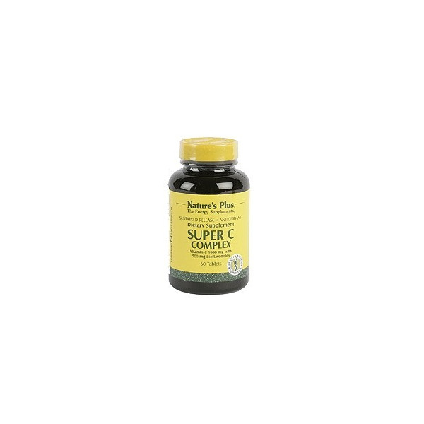 SUPER C COMPLEX + BIOFLAVONOIDES 60 COMP NATURE'S PLUS