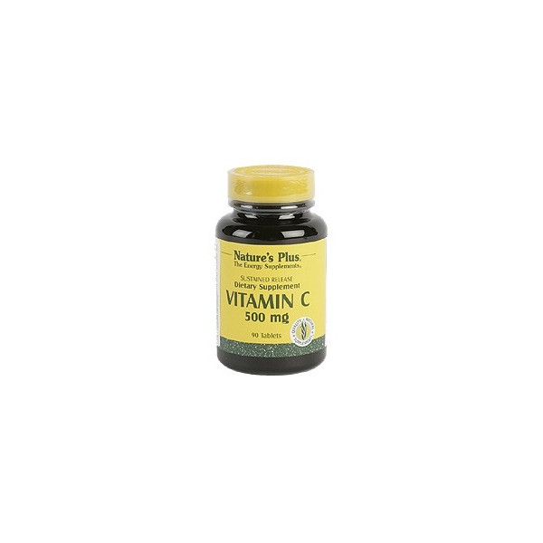 VITAMINA C 500 MG CON ESCARAMUJO 90 COMP NATURE'S PLUS