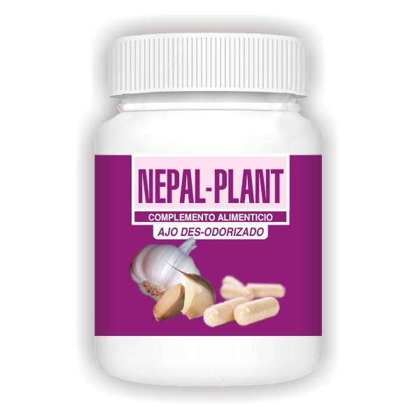 NEPALPLANT AJO DESODORIZADO 60 CAP NEPAL