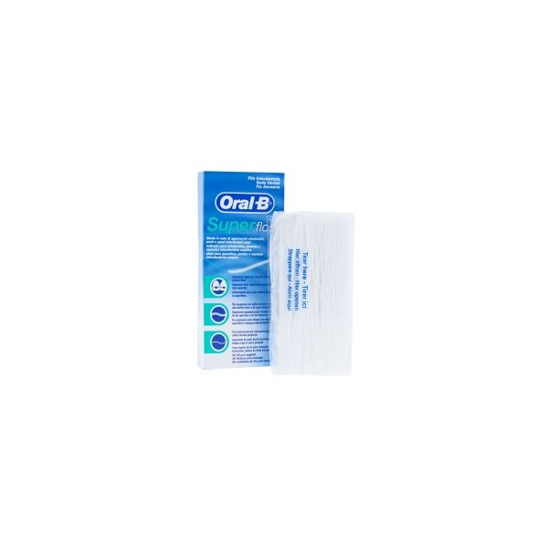 SUPER FLOSS ORAL-B SEDA DENTAL 50U