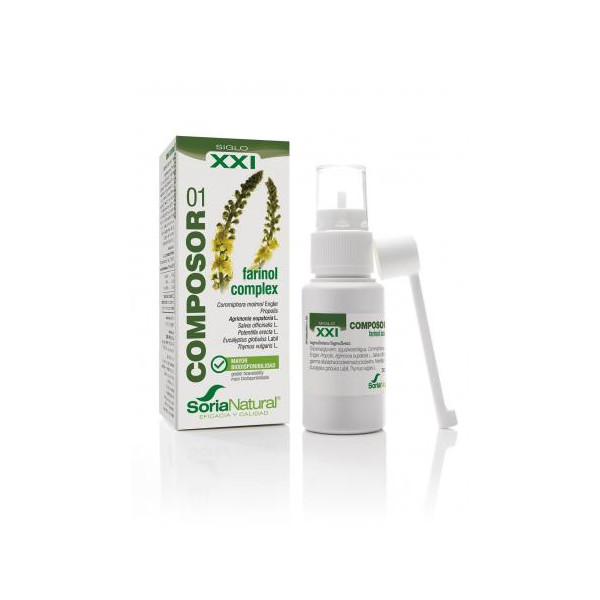 COMPOSOR 1 XXI THYMUS FARINOL COMPLEX 30 ML SORIA NATURAL