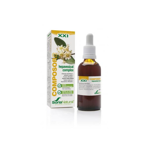 COMPOSOR 3 XXI HEPAVESICALCOMPLEX 50 ML SORIA NATURAL