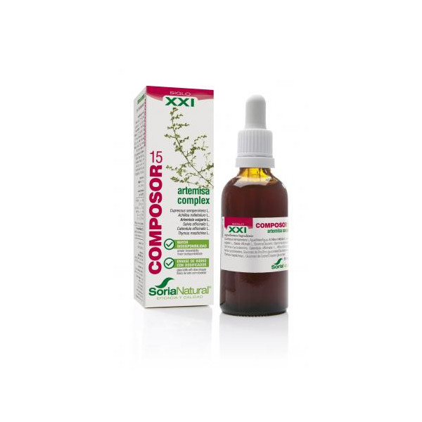 COMPOSOR 15 XXI ARTEMISACOMPLEX 50 ML SORIA NATURAL