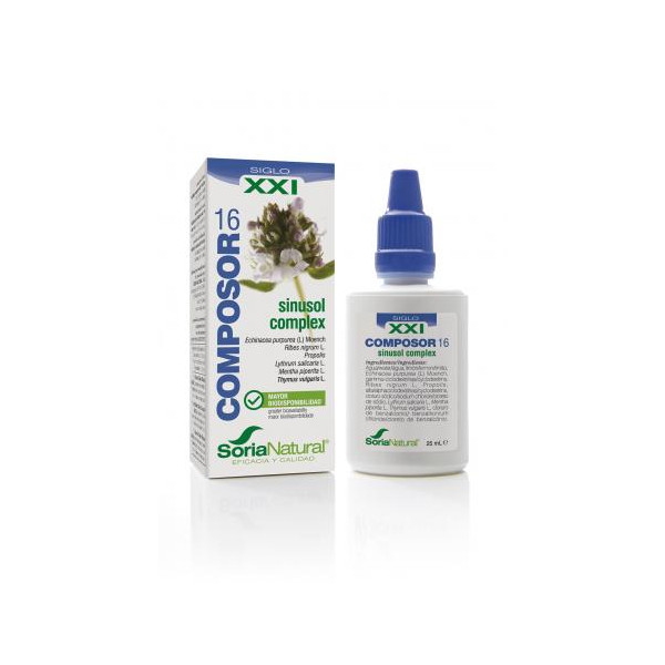 COMPOSOR 16 XXI SINUSOL 25 ML SORIA NATURAL