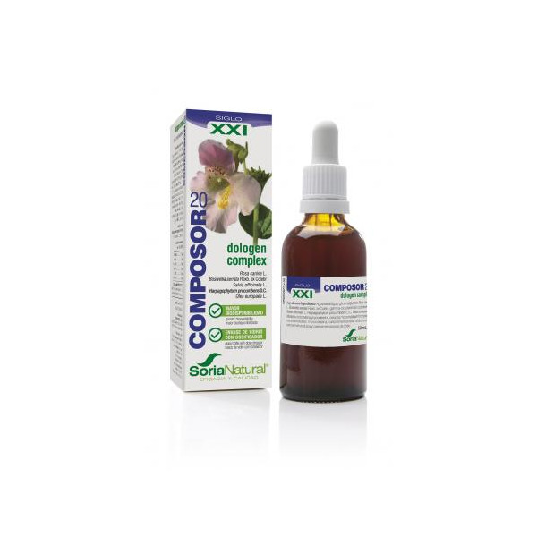 COMPOSOR 20 XXI DOLOGENCOMPLEX  50 ML SORIA NATURAL