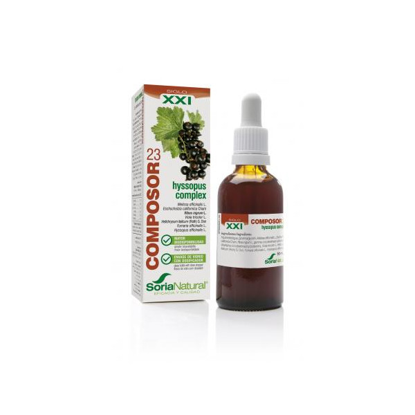 COMPOSOR 23 XXI HISOPOCOMPLEX 50 ML SORIA NATURAL