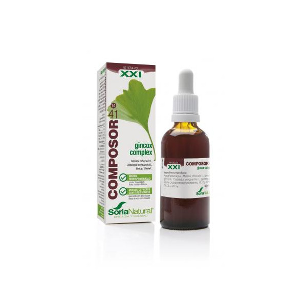 COMPOSOR 41 XXI GINCOX COMPLEX 50 ML SORIA NATURAL