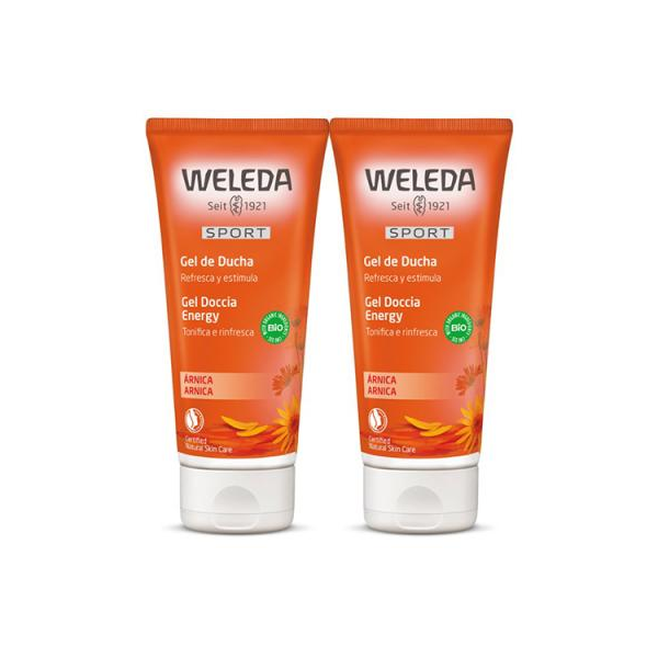 WELEDA PACK DUPLO CREMA DUCHA ARINCA SPORT 200 ML