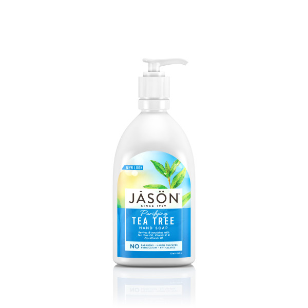 ARBOL DE TE JABON MANOS Y CARA (SATIN SOAP) 473CC JASON