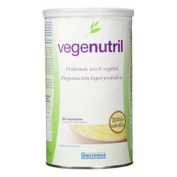 Comprar VEGENUTRIL VAINILLA 300 G NUTERGIA online - Farmacia Coliseum
