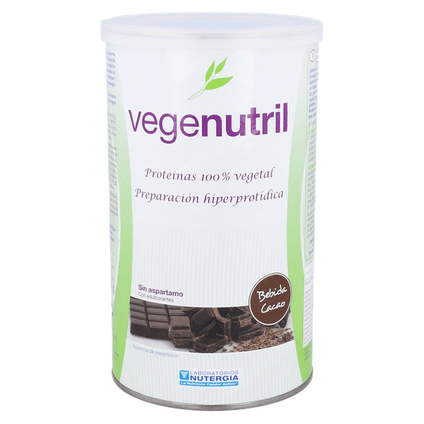 Comprar VEGENUTRIL CACAO 300 G NUTERGIA online - Farmacia Coliseum