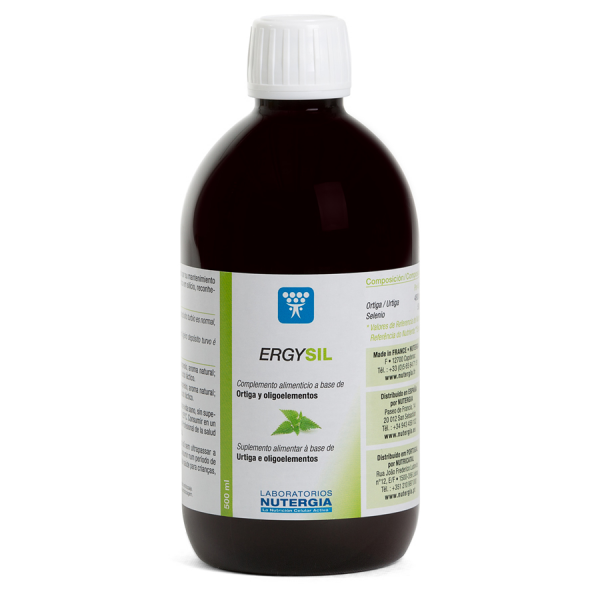 Comprar onl,ine ERGYSIL SILICIO ORGANICO SOLUCIÓN 500 ML NUTERGIA