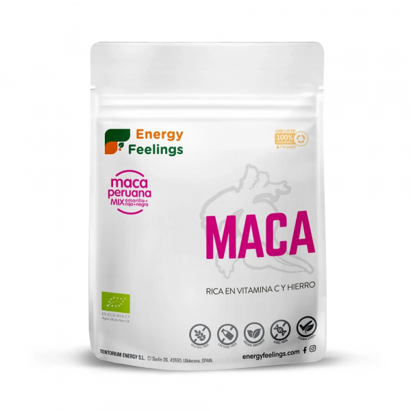 MACA POLVO ECO 200 GR  ENERGY FRUITS