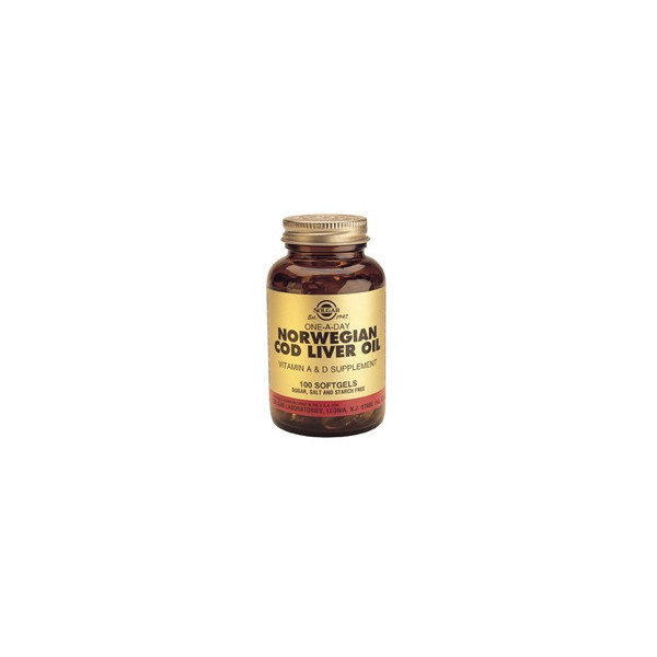 ACEITE HIGADO BACALAO (COD LIVER OIL) 250 CAP SOLGAR