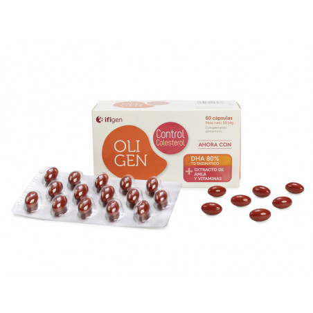 OLIGEN CONTROL COLESTEROL 60 CAP IFIGEN