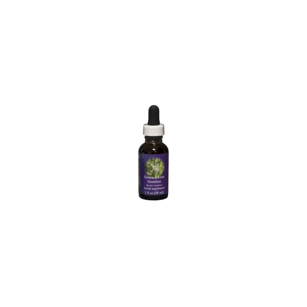 E.F. GREEN CROSS GENTIAN 30 ML. FES CALIFORNIA