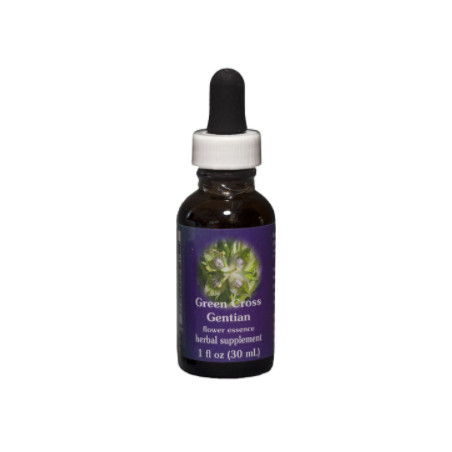 E.F. GREEN CROSS GENTIAN 30 ML. FES CALIFORNIA