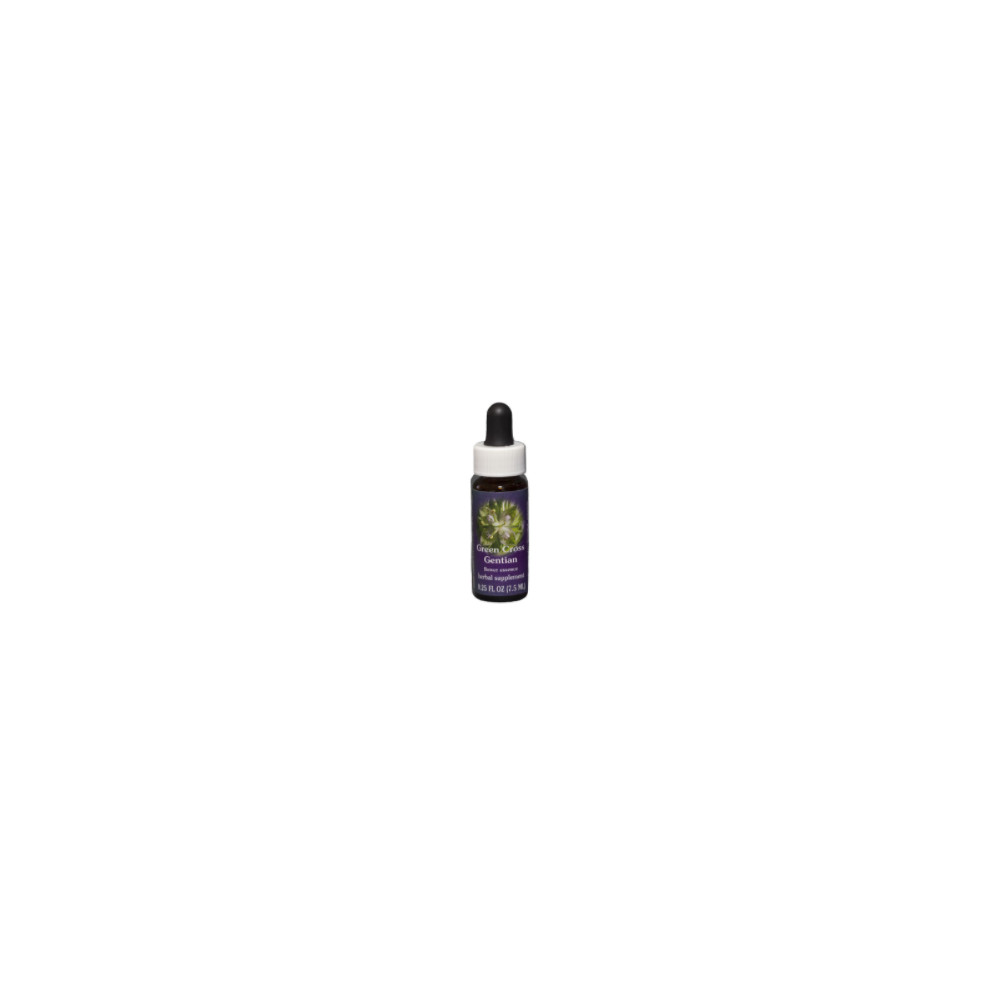E.F. GREEN CROSS GENTIAN 7,5 ML. FES CALIFORNIA