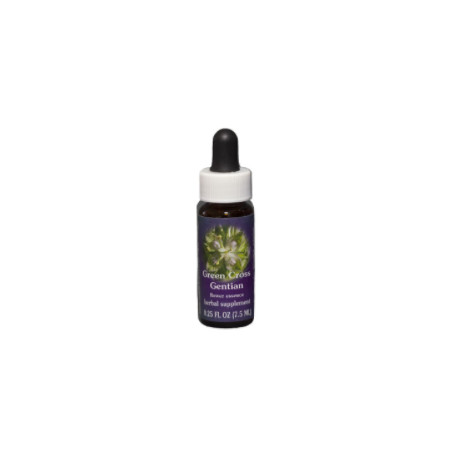 E.F. GREEN CROSS GENTIAN 7,5 ML. FES CALIFORNIA