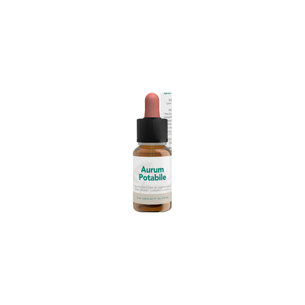 AURUM POTABILE 10 CC FORZA VITALE ECOSOL