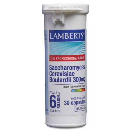 Comprar SACCHAROMYCES BOULARDII 30 CAPS LAMBERTS online - Coliseum