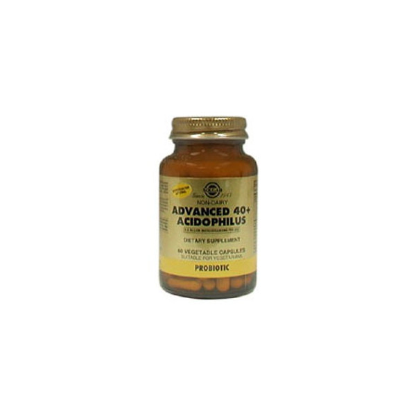 40 PLUS ACIDOPHILUS AVANZADO 120 CAP SOLGAR