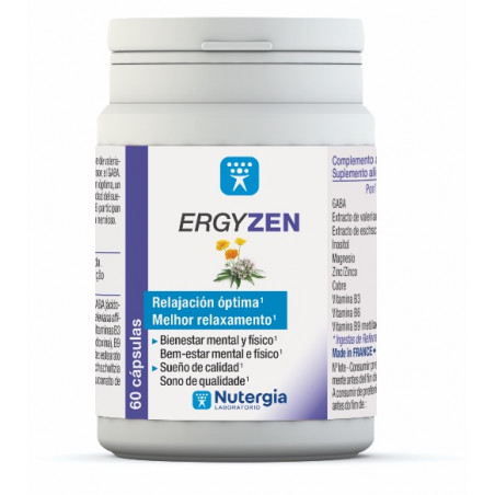 Comprar online ERGYZEN 60 CAPS NUTERGIA - Farmacia Coliseum
