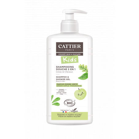 Comprar CATTIER KIDS CHAMPU GEL DUCHA MANZANA VERDE 500 CC online