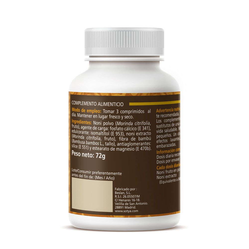 NONI 600 MG 12O COMP SOTYA