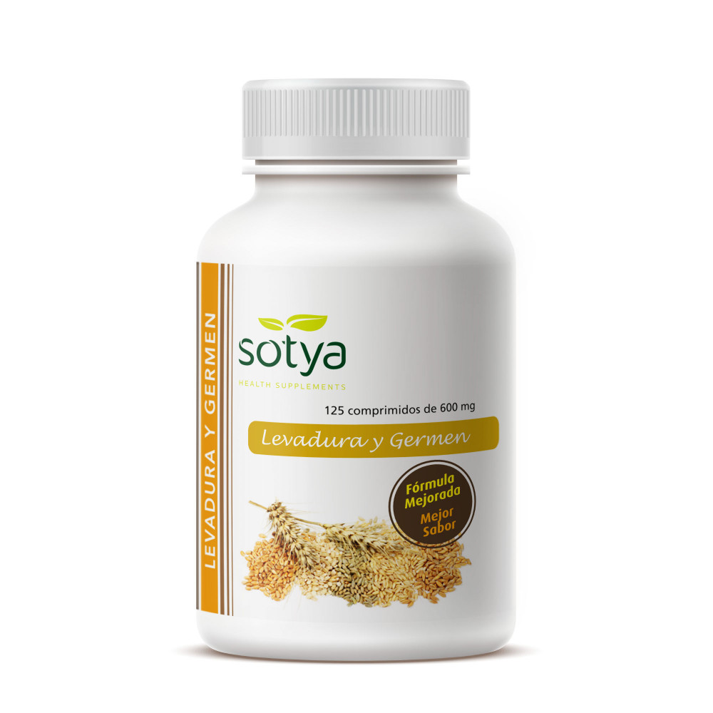 LEVADURA +GERMEN 600 MG 225 COMP. SOTYA