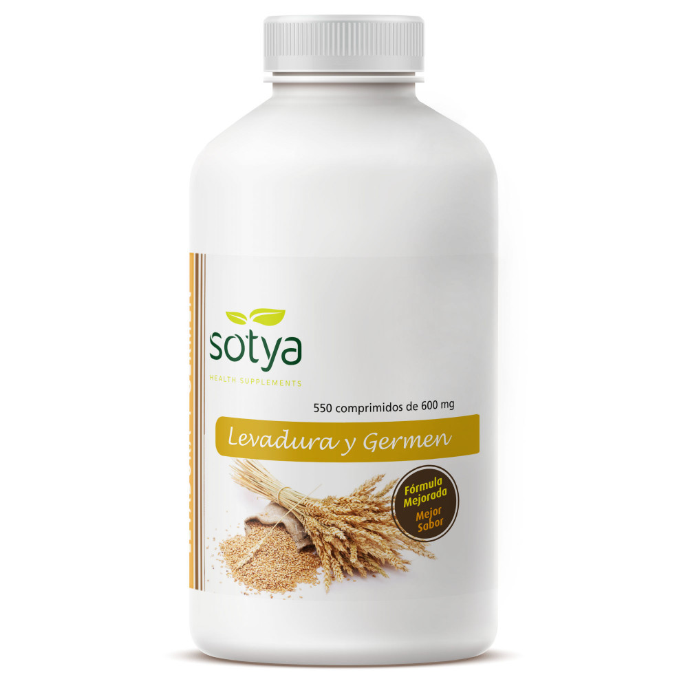 LEVADURA +GERMEN 600 MG 550 COMP SOTYA