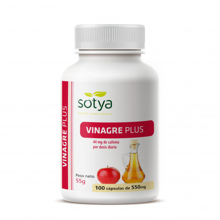 VINAGRE MANZANA 550MG 100 CAPS SOTYA