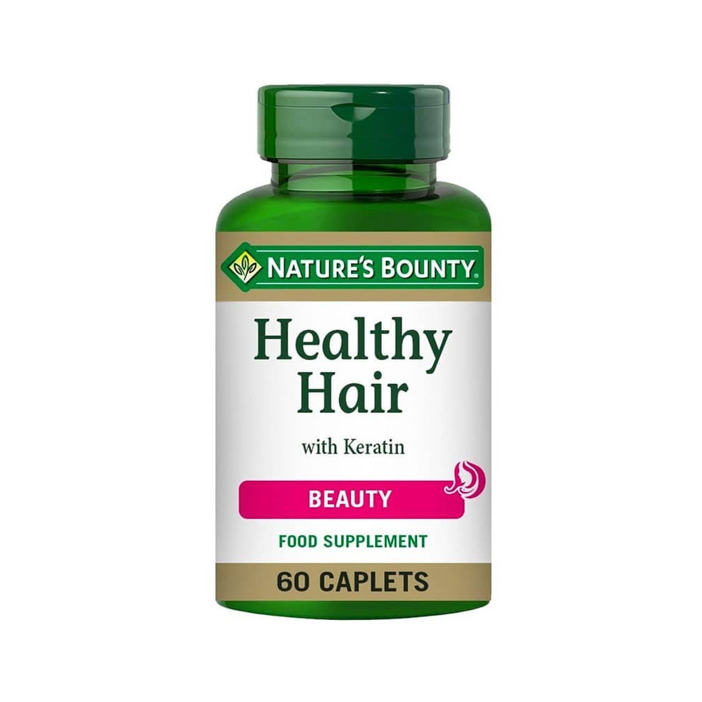 Comprar online HEALTHY HAIR QUERATINA 60 CAP NATURE'S BOUNTY -Coliseum