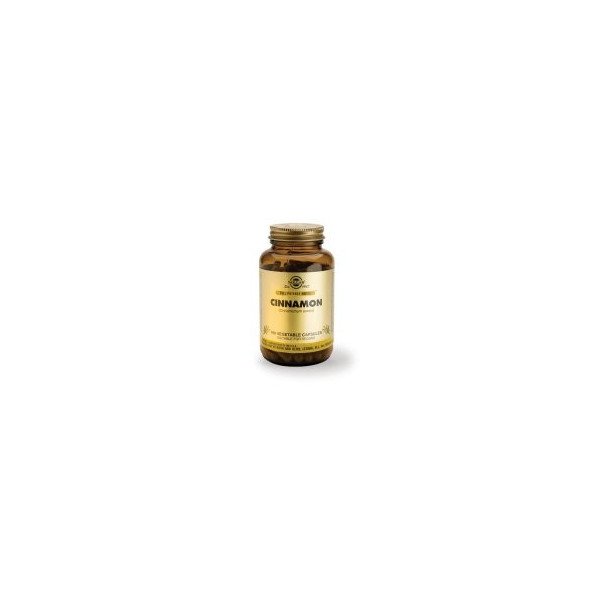 CANELA CHINA (CINNAMON) 100 CAP SOLGAR