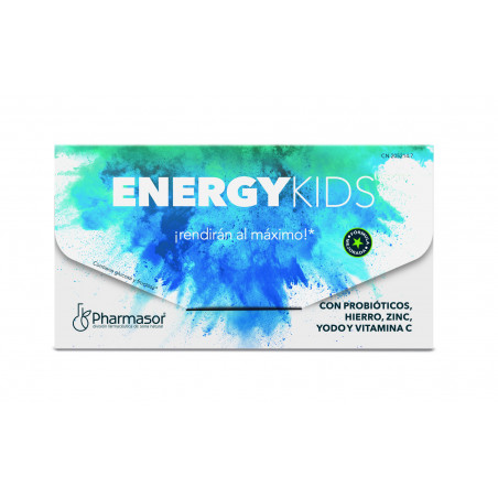 Comprar ENERGY KIDS 10 VIALES PHARMASOR online - Farmacia Coliseum