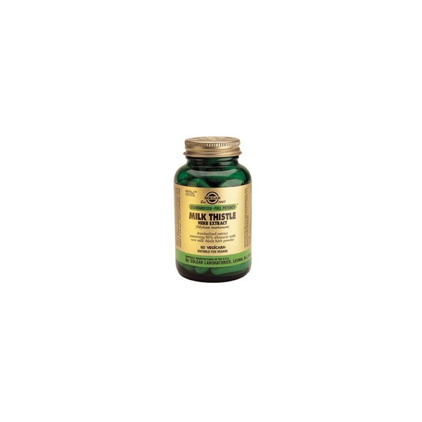 CARDO MARIA (MILK THISTLE) ESTANDARIZADO 60 CAP SOLGAR