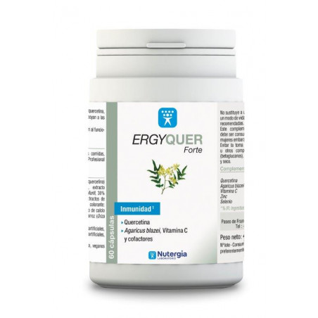 Comprar ERGYQUER FORTE 60 CAP NUTERGIA online - Farmacia Coliseum