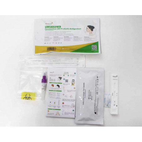 TEST NASAL ANTIGENOS AUTODIAGNOSTICO HOTGEN 1 TEST