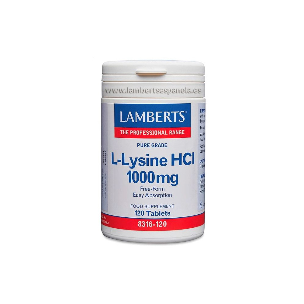 LISINA 1000 MG 120 COMP LAMBERTS.