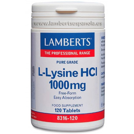 LISINA 1000 MG 120 COMP LAMBERTS.