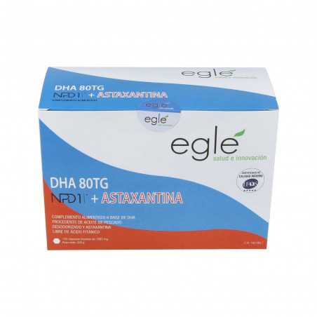 NPD1 DHA 80 TG + ASTAXANTINA 120 CAP EGLE