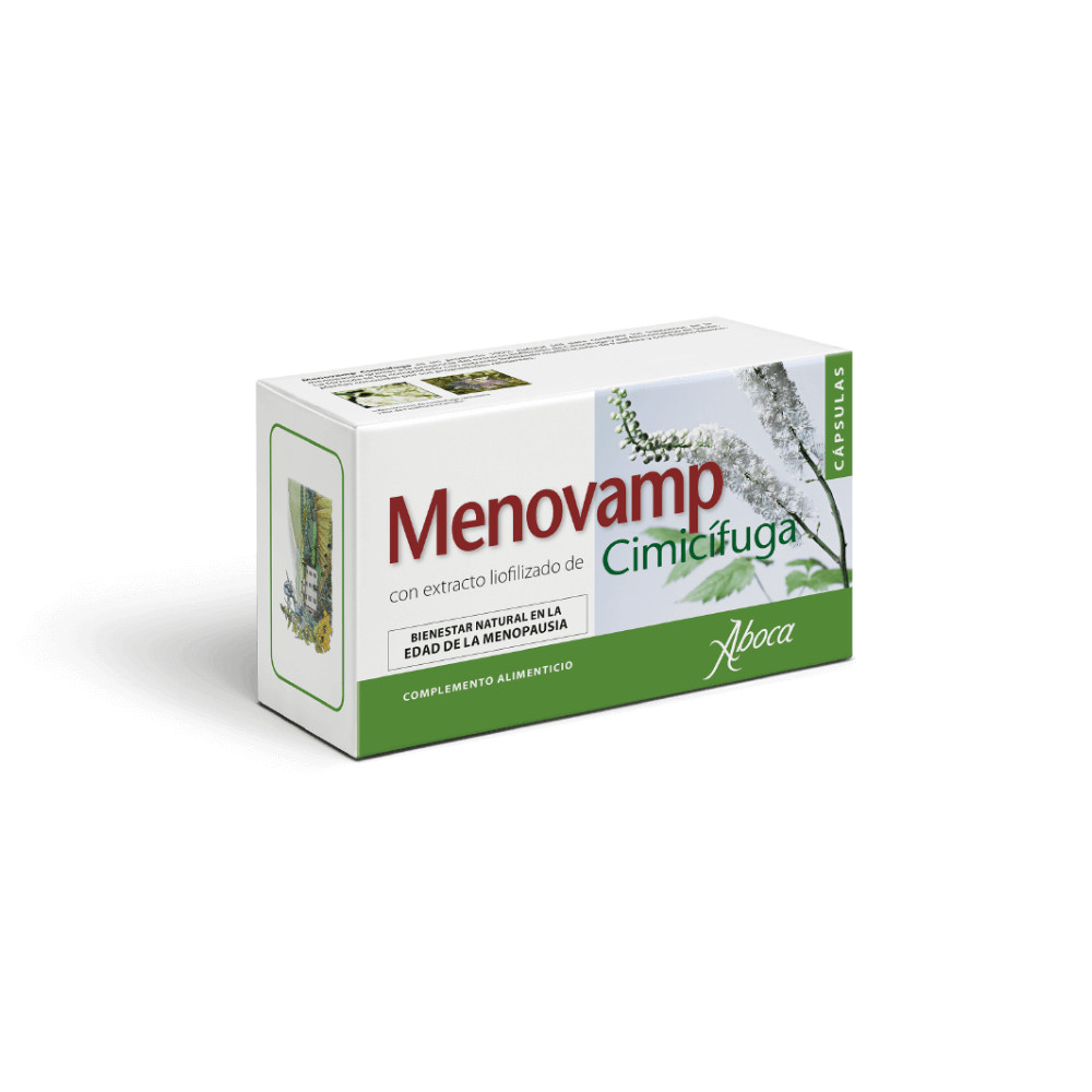 comprar online MENOVAMP CIMICIFUGA 60 CAP ABOCA - Farmacia Coliseum
