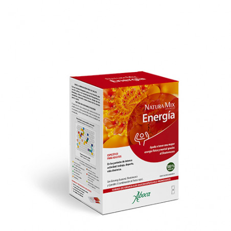Comprar online NATURA MIX ADVANCED ENERGIA 28 SOBRES ABOCA - Farmacia Coliseum