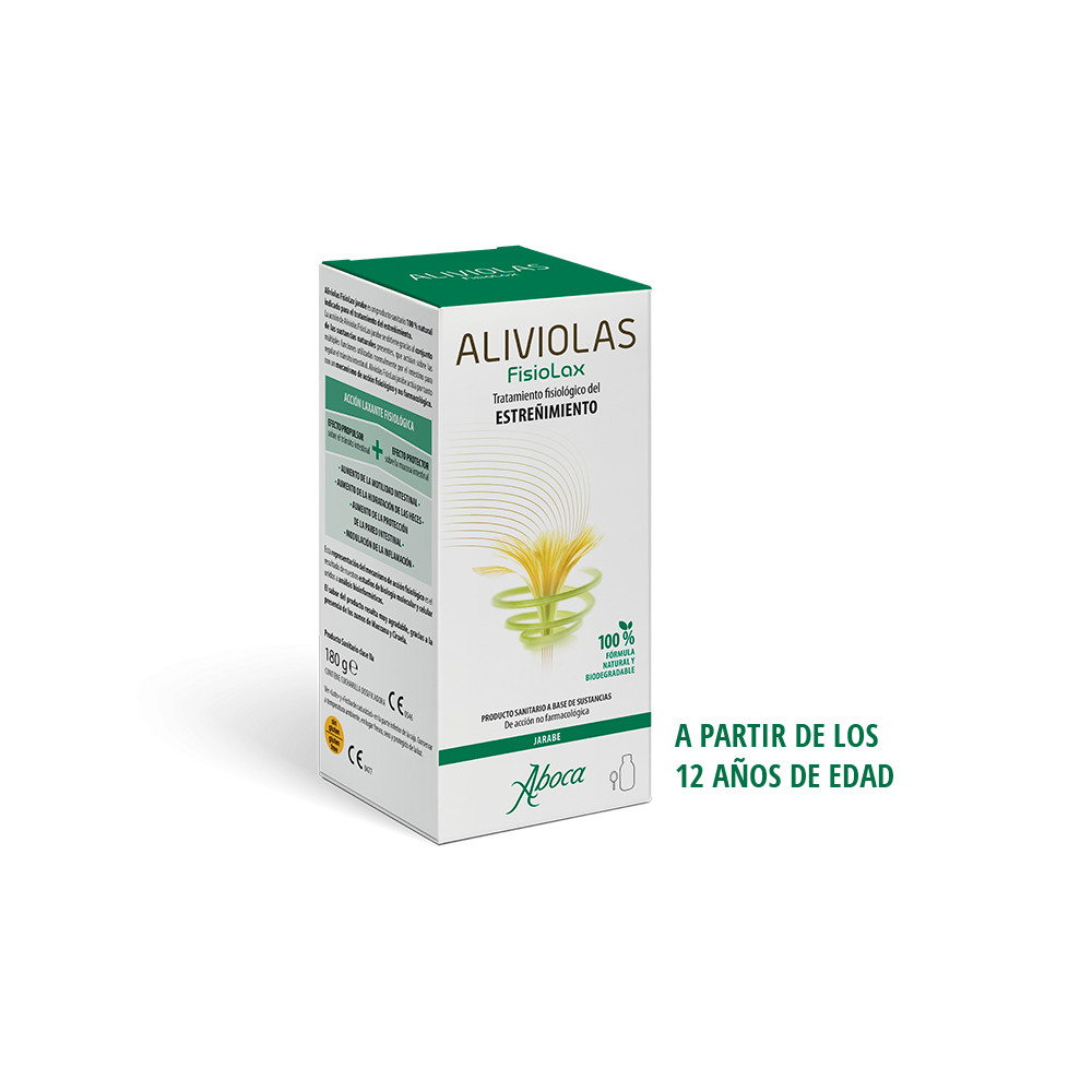 Comprar online ALIVIOLAS FISIOLAX JARABE 180 CC ABOCA - Coliseum