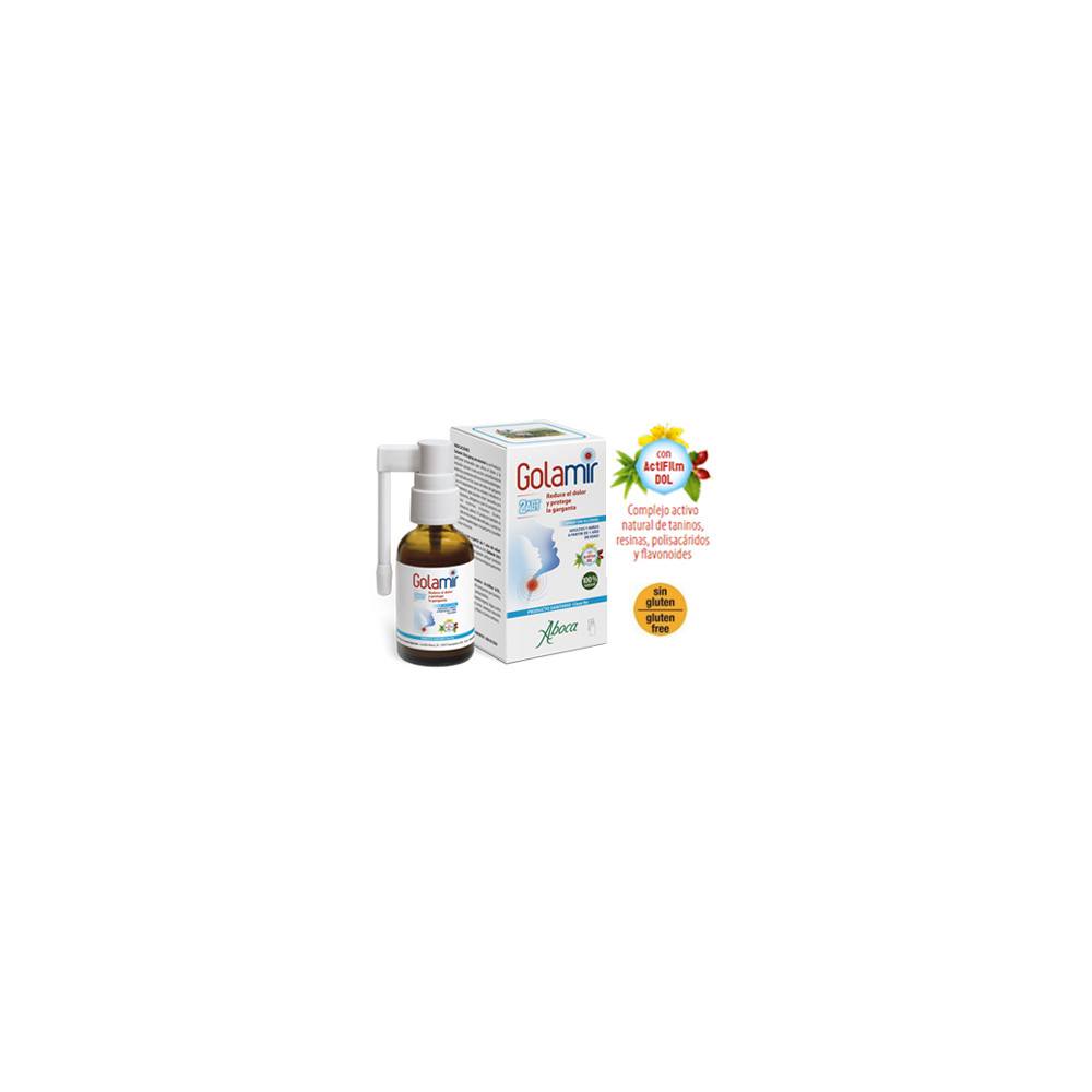 Comprar online GOLAMIR 2ACT SPRAY NO ALCOHOL 30 ML ABOCA - Coliseum