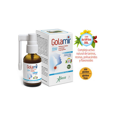 Comprar online GOLAMIR 2ACT SPRAY NO ALCOHOL 30 ML ABOCA - Coliseum
