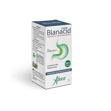 Comprar NEOBIANACID ACIDEZ REFLUJO 14 COMP MASTICABLES ABOCA online